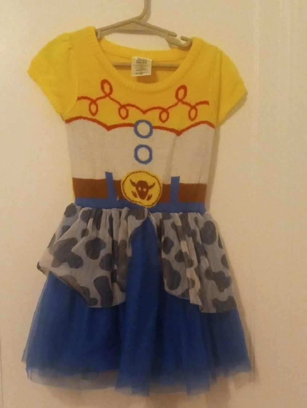 girl 5 Toy Story dress tutu accent bottom